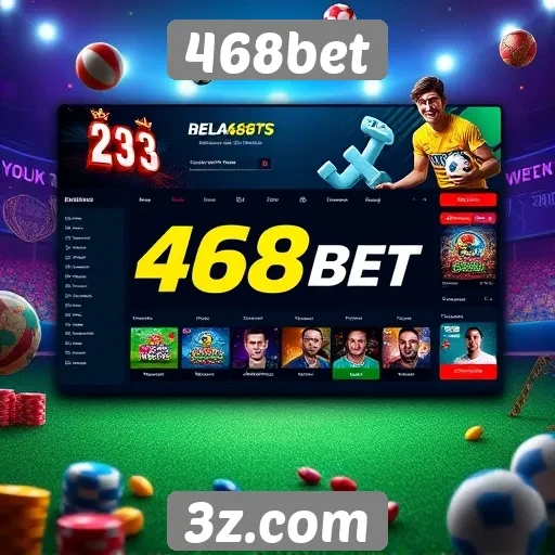 Experiência do usuário no site da 468bet